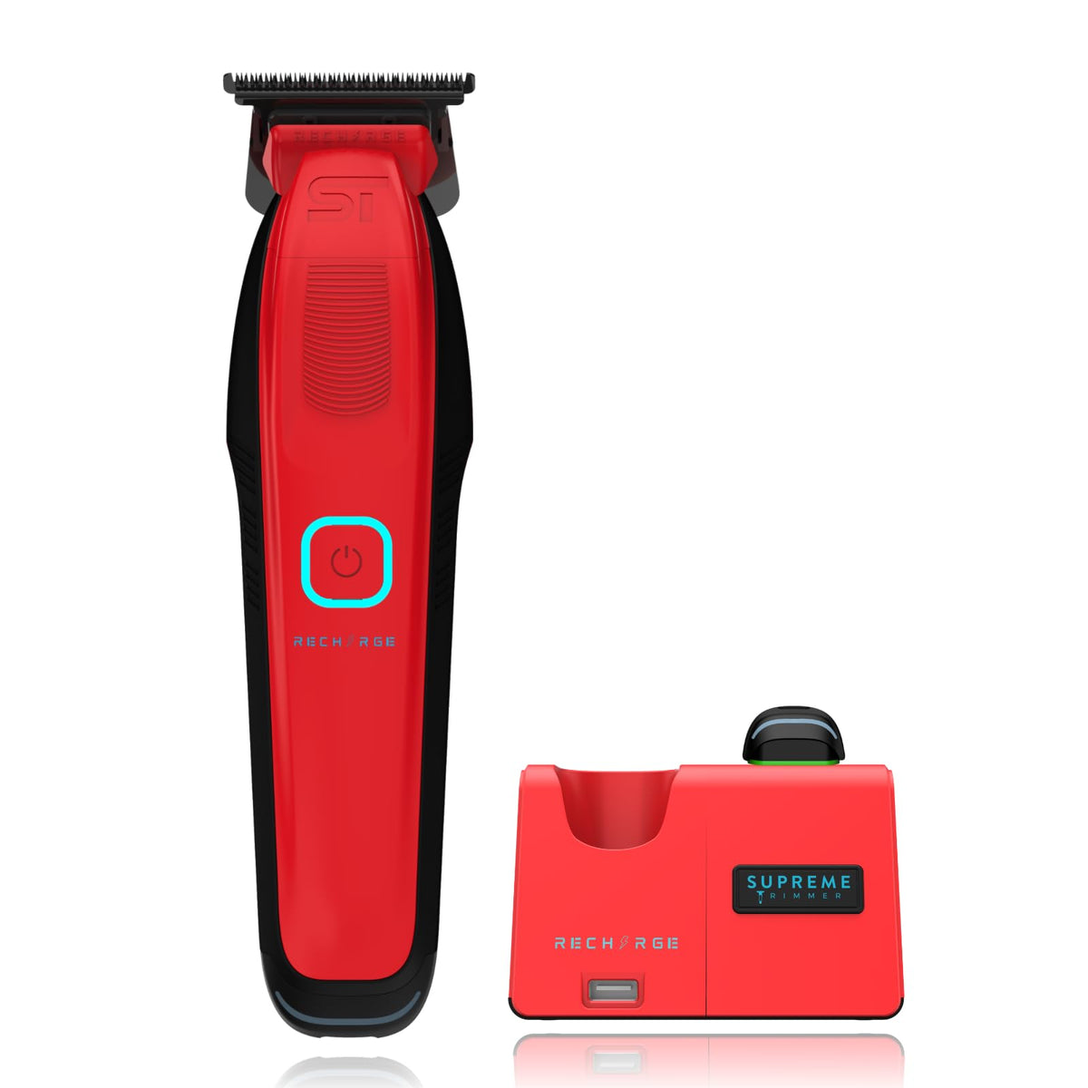 Supreme Trimmer Recharge Barber Trimmer with 2 Removable Batteries ST777