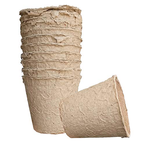 Biodegradable Peat Pots Set (10-piece)