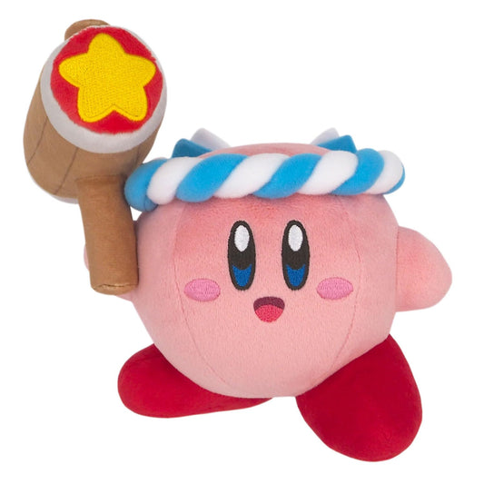 Little Buddy - Kirby's Dream Land - Kirby Hammer 5" Plush