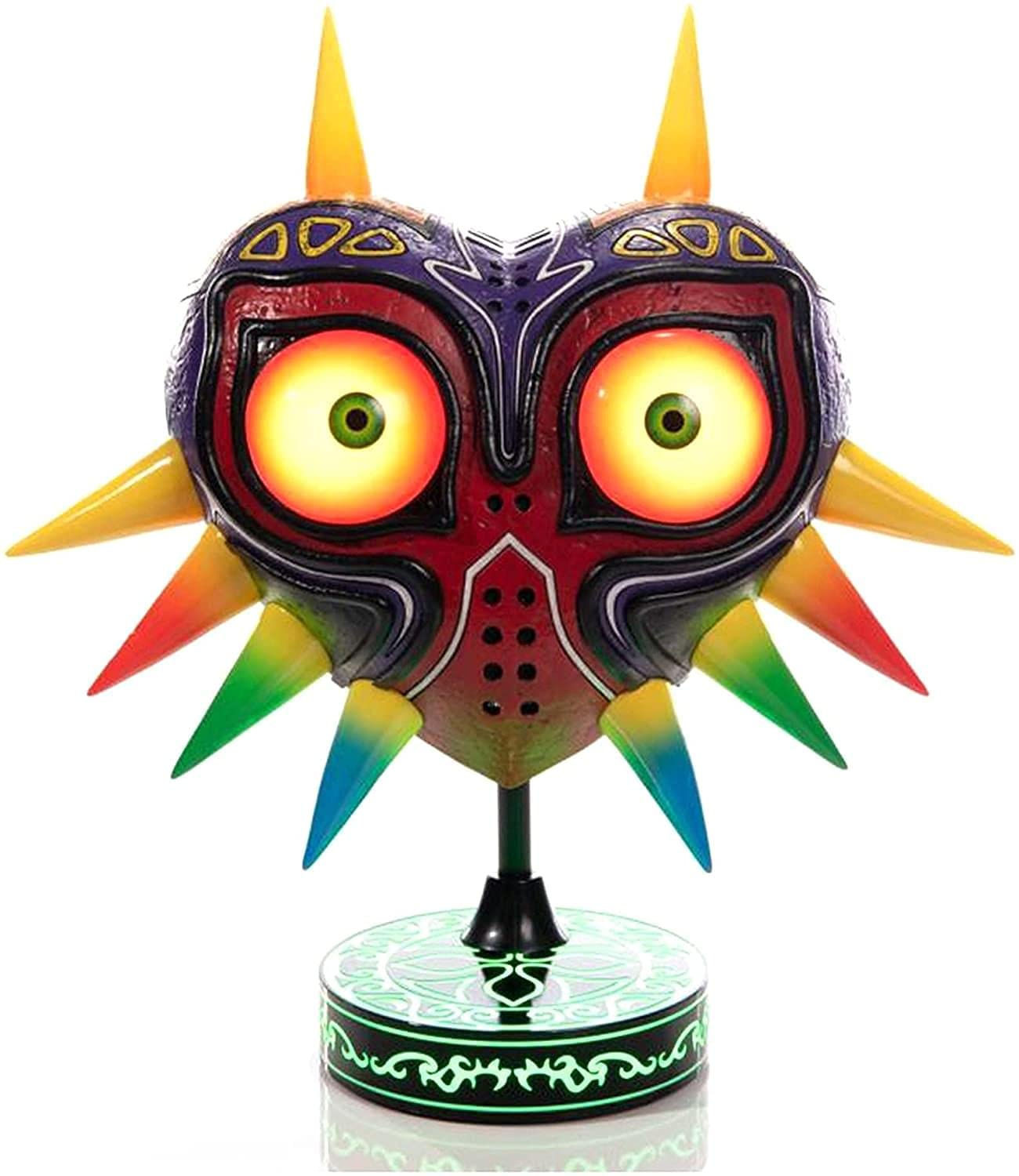 The Legend of Zelda Majora's Mask with LED Base