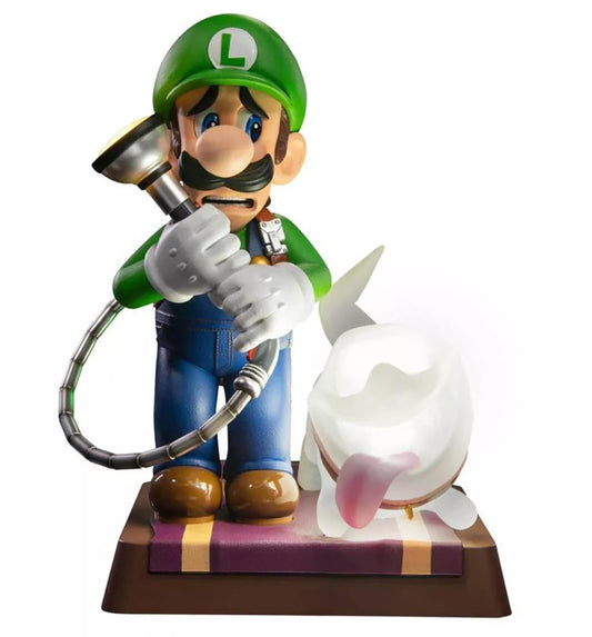 Luigi's Mansion 3 - Luigi & Polterpup 9'' PVC Statue (F4F) Collector's Edition