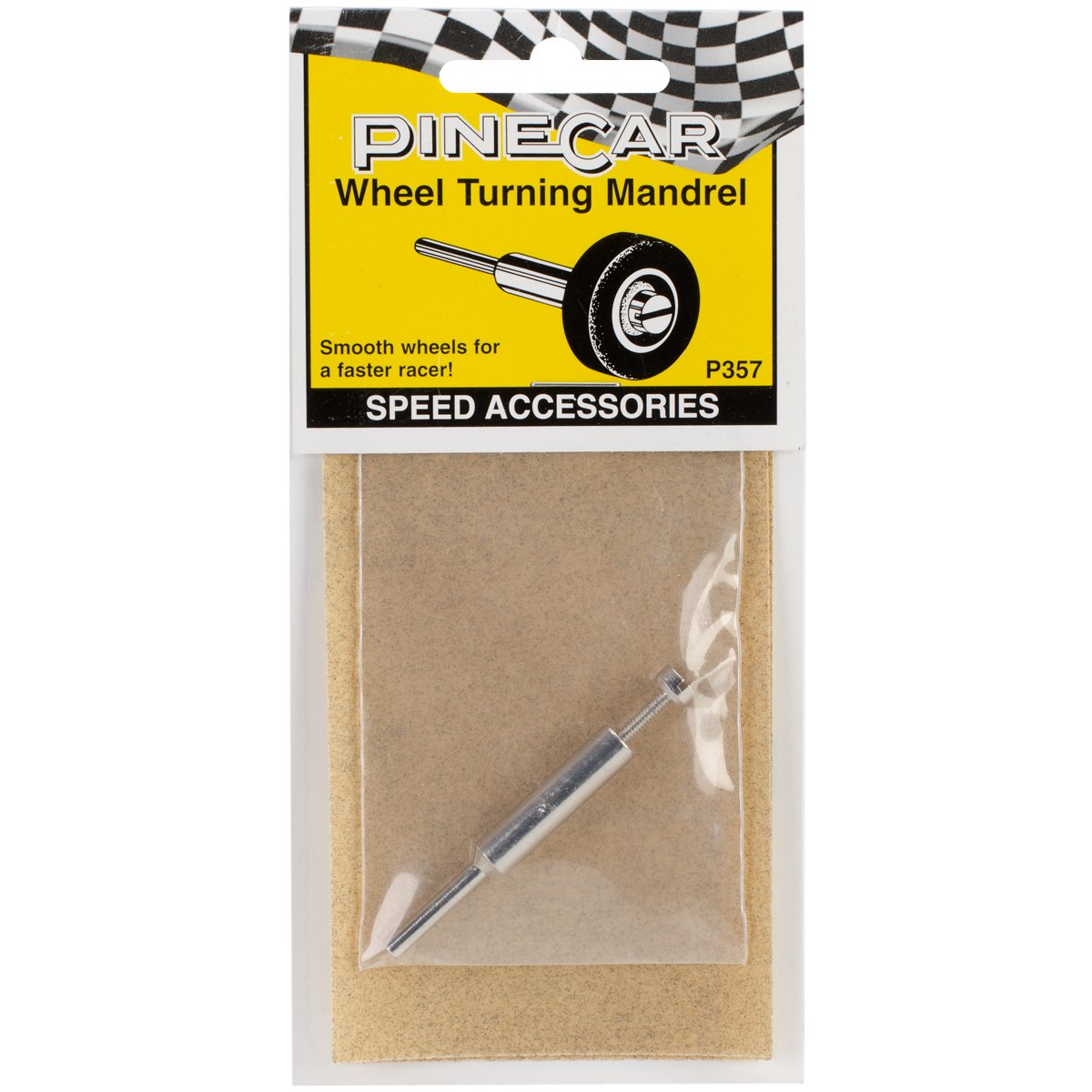 Woodland Scenics P357 Pine Car Derby Speed Accessories, Wheel Turning Mandrel