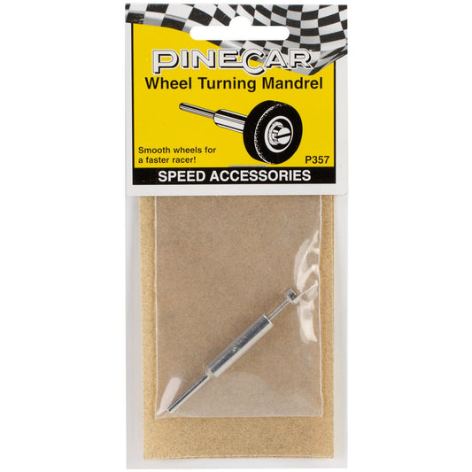 Woodland Scenics P357 Pine Car Derby Speed Accessories, Wheel Turning Mandrel