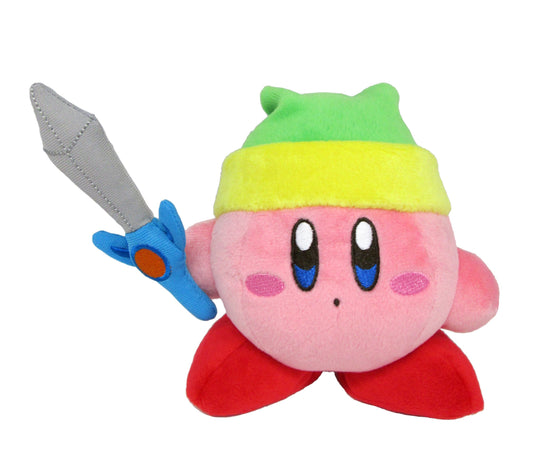 Little Buddy Kirby's Adventure All Star Collection - Kirby 5" Sword 2 Plush