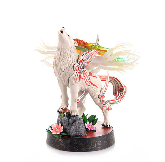 Okami: Shiranui 9' - Celestial Howl Pose - PVC Statue