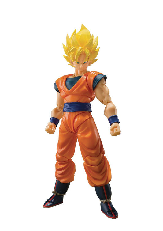 TAMASHII NATIONS - Dragon Ball Z - Super Saiyan Full Power Son Goku, Bandai Spirits S.H.Figuarts Action Figure