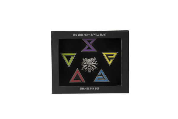 The Witcher 3: Wild Hunt - The Witcher Enamel Pin Set